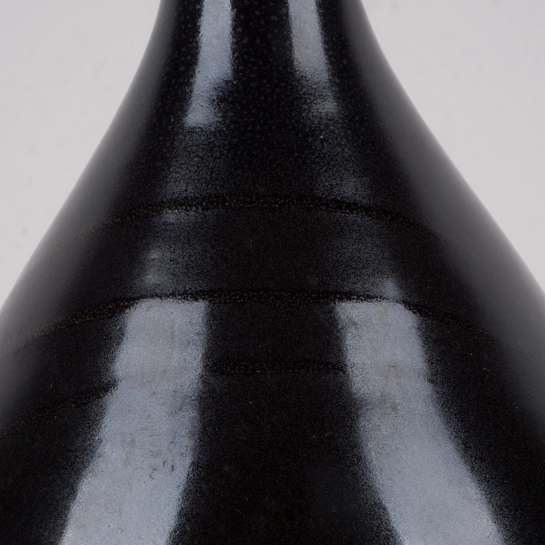 Handgemaakt Vintage Druiperglazuur Vaasje – Gesigneerd