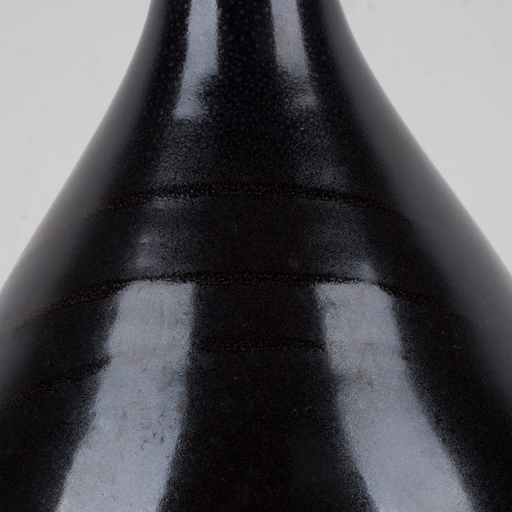 Handgemaakt Vintage Druiperglazuur Vaasje – Gesigneerd