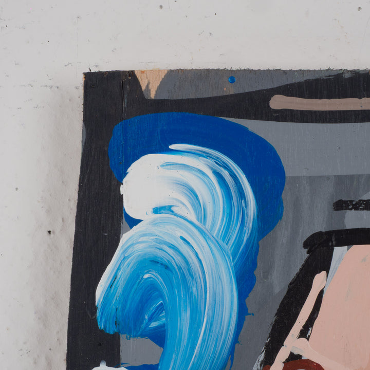 Schilderij Steve Keene – “Can’t Wait” (2017)