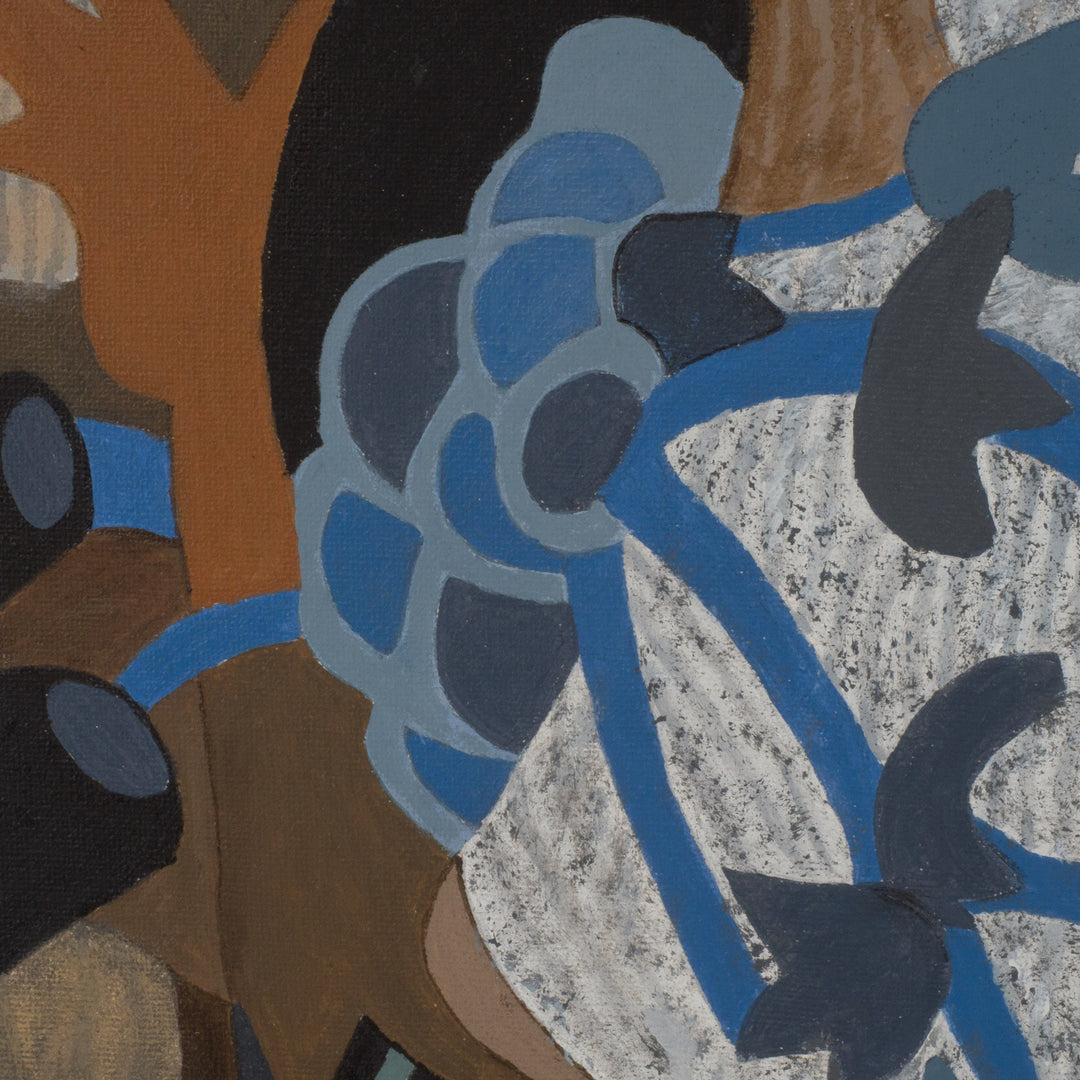 Schilderij 'Dialoog in vorm en kleur'