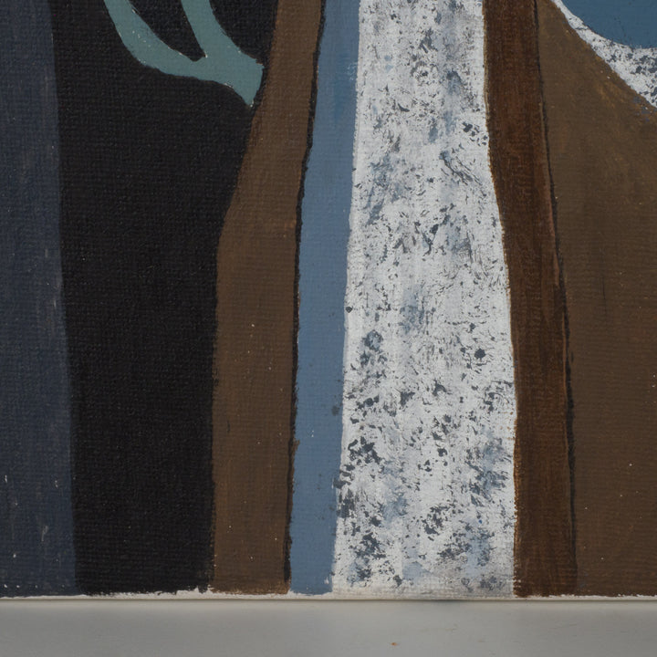 Schilderij 'Dialoog in vorm en kleur'