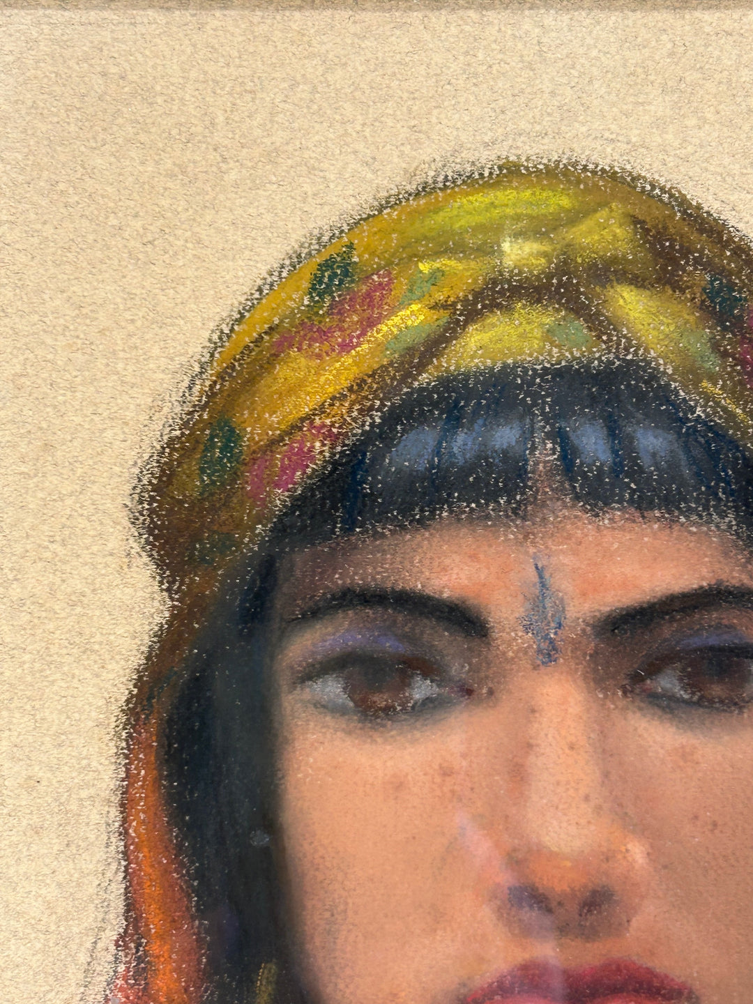 Oriëntaalse Dame – P. Agiostini / 32x40x3,5cm