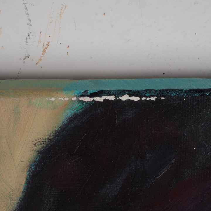 Prachtig schilderij van naakte vrouw – zachte groen- en rozetinten