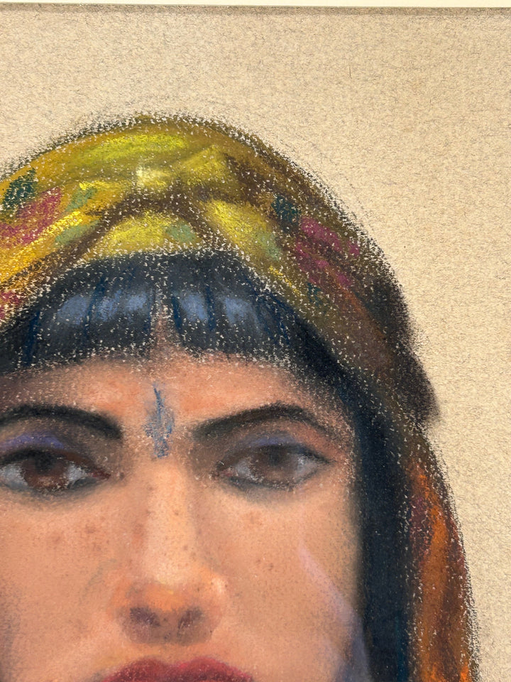Oriëntaalse Dame – P. Agiostini / 32x40x3,5cm
