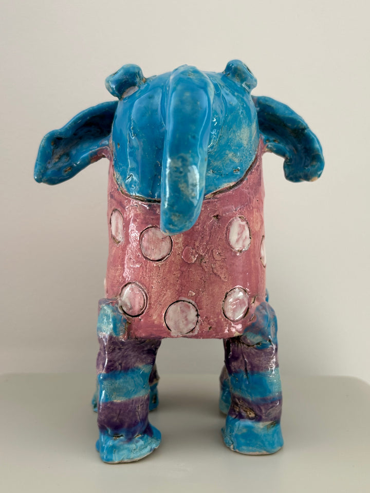 Lollifantje – een zacht statement met een groot hart / 18 x 20 x 22 cm