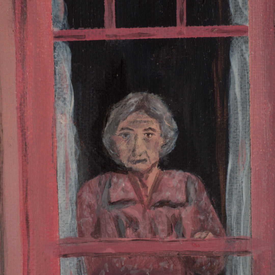 Painting Lady in Window – Atelier S