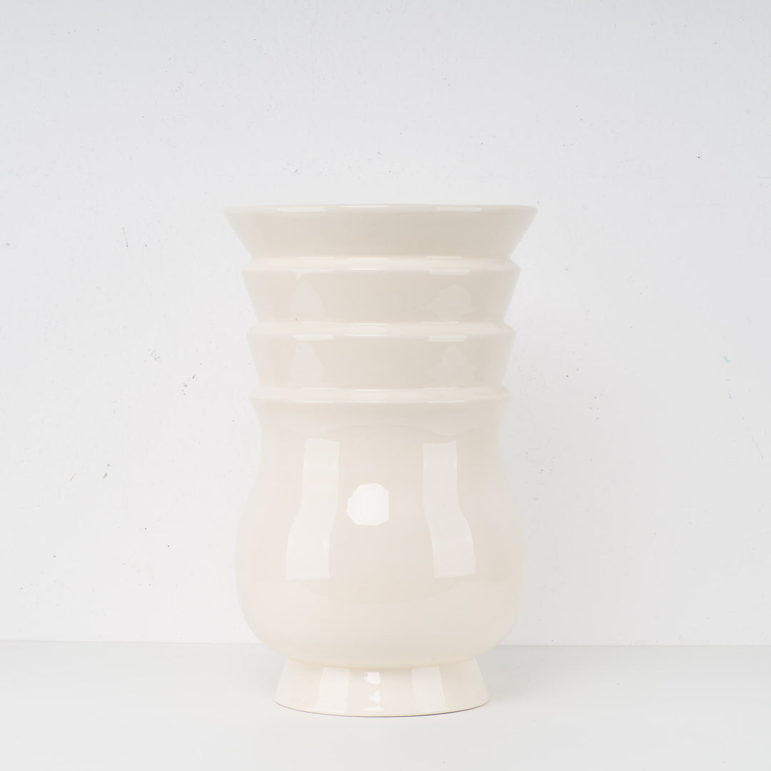 Siervaas in geglazuurde keramiek – Royal Boch