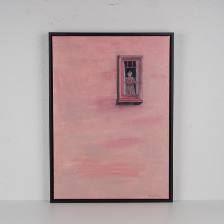 Painting Lady in Window – Atelier S