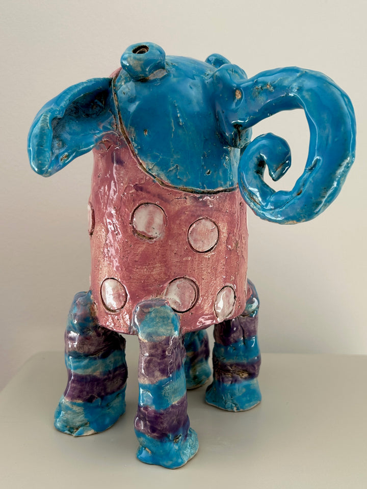 Lollifantje – een zacht statement met een groot hart / 18 x 20 x 22 cm