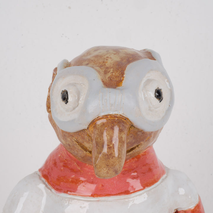 Ludiek keramisch beeld “De Duiker” – Patrick Benoot – 31 cm hoog