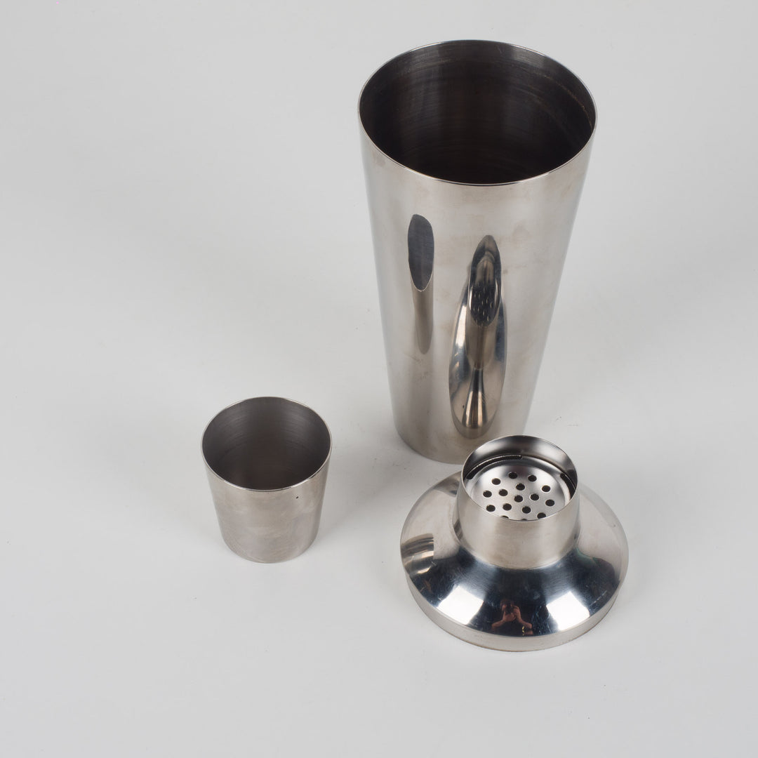 Vintage cocktailshaker in inox – tijdloze barware met karakter