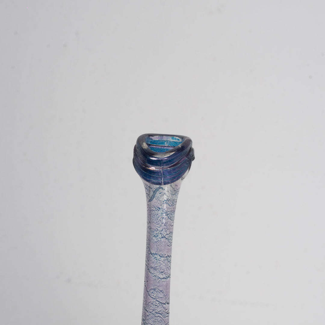 Heiner Düsterhaus – Signed Studio Glass Vase (12 x 12 x 31.5 cm) 