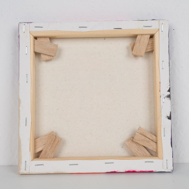 Expressieve Vrouw – Hedendaags Schilderij van JP Terryn (20,5 x 20,5 cm)