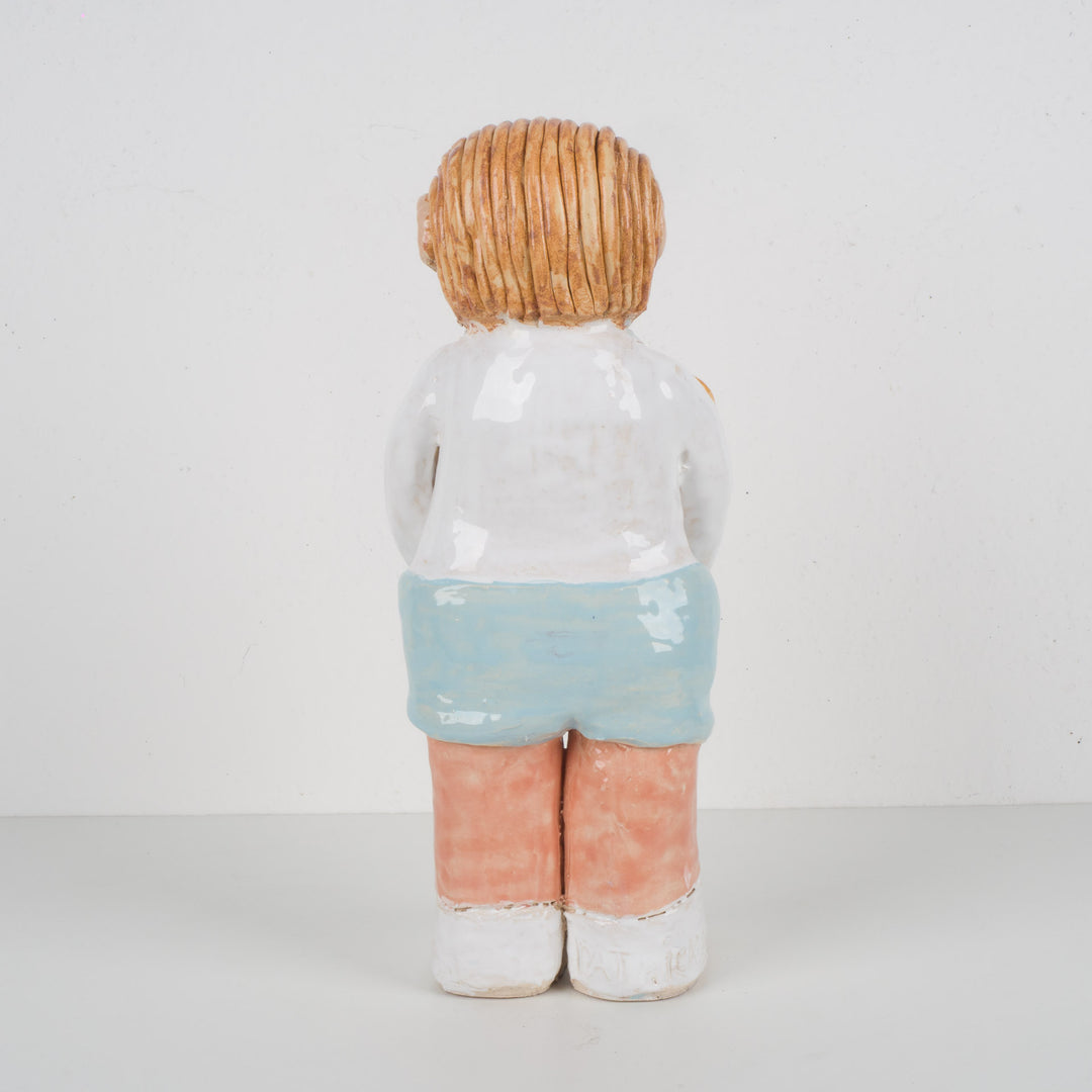 “De Tennisser – Ludiek Keramisch beeld met Karakter”