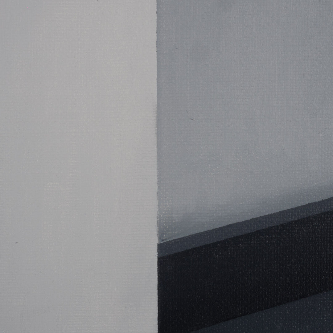 Schilderij 'De stilte van het licht – 70,5x50,5cm - eenvoud die ruimte laat ademen' door Monique Coppieters