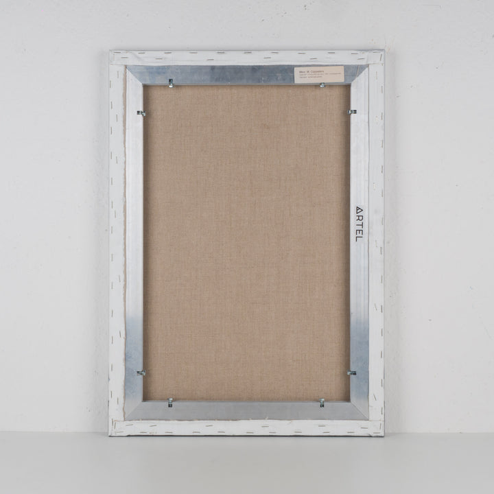 Schilderij 'Doorgangen van stilte – een reis naar licht en diepte' door Monique Coppieters