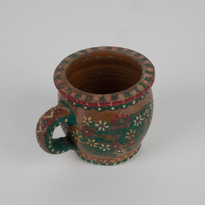 Hand-painted earthenware cup – 1954