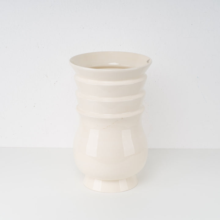 Siervaas in geglazuurde keramiek – Royal Boch