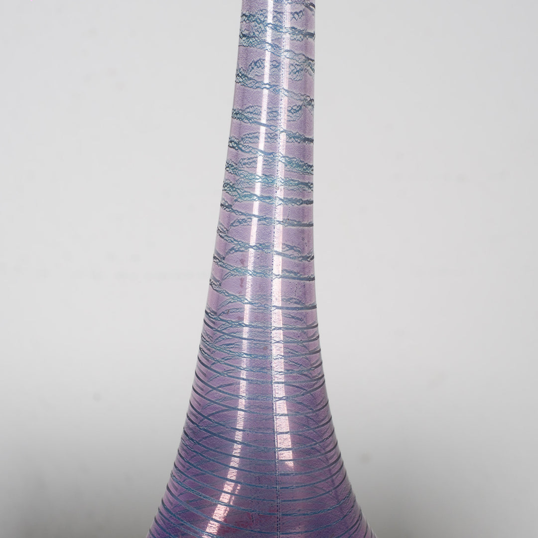 Heiner Düsterhaus – Signed Studio Glass Vase (12 x 12 x 31.5 cm) 