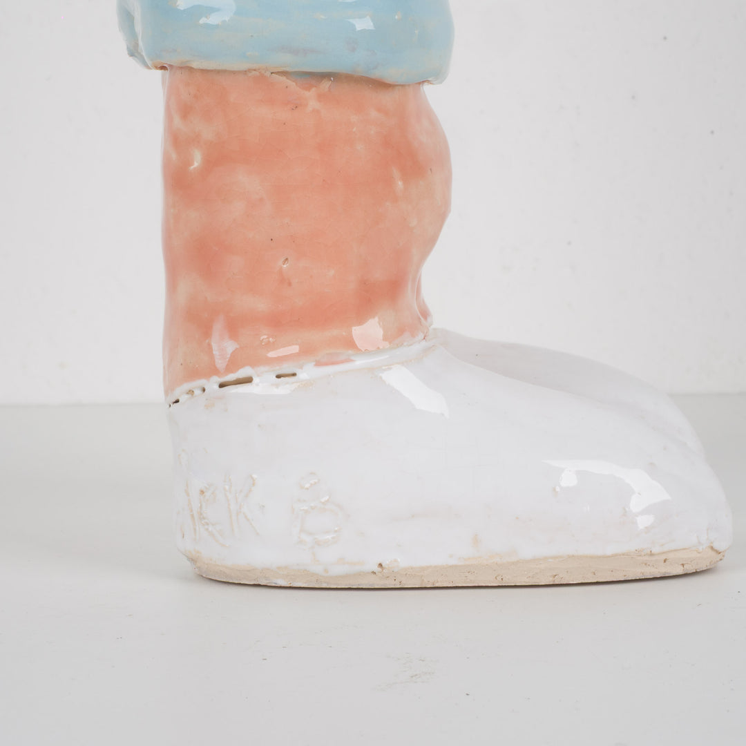 “De Tennisser – Ludiek Keramisch beeld met Karakter”