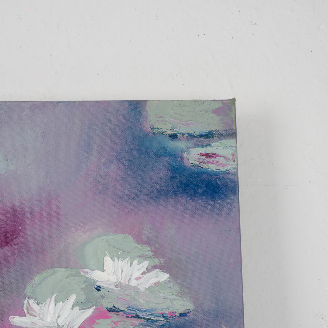 Schilderij met waterlelies – poëtisch en dromerig tafereel