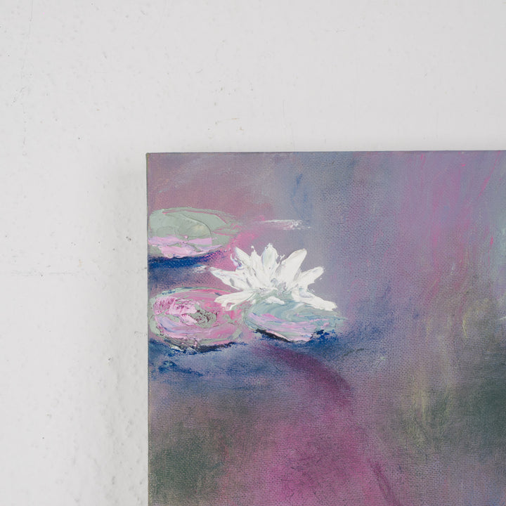 Schilderij met waterlelies – poëtisch en dromerig tafereel