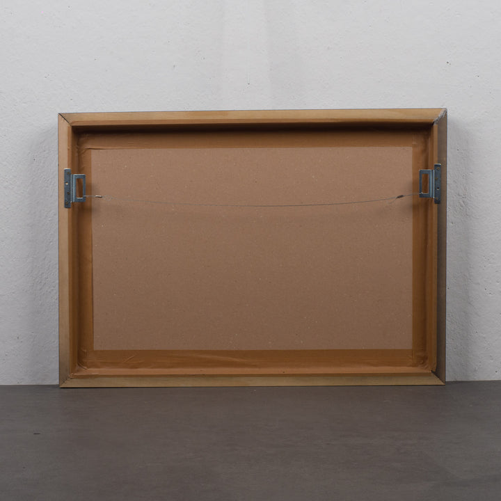 Elias – Surreal Lithograph with Green Van | 69 x 49 cm (framed) 