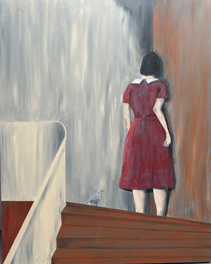 Schilderij "Silent Encounter" – 120 x 100 cm | Atelier S.