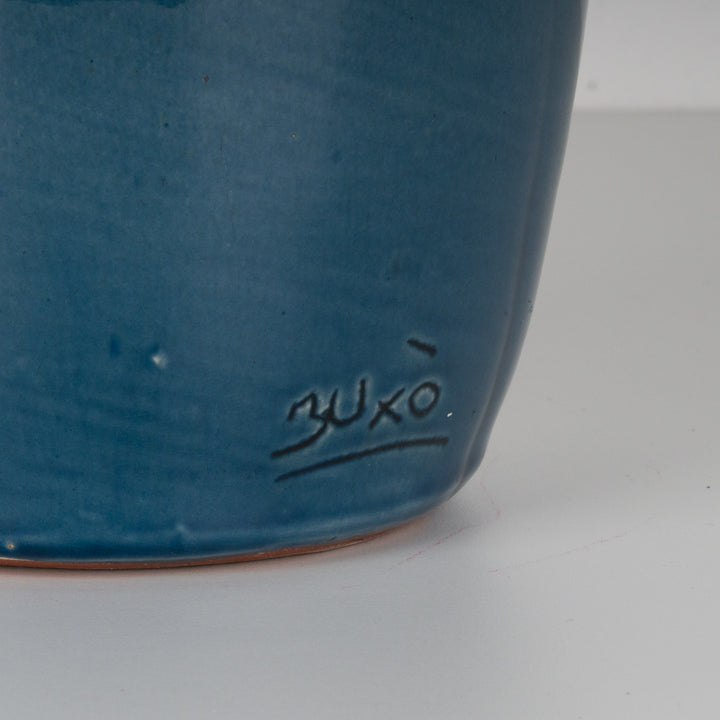 Glazed ceramic vase by Thomas Buxo