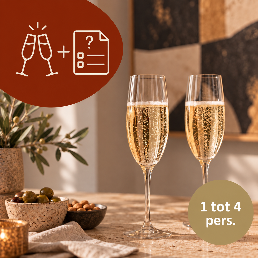 Formule B+</br> Kunst, Deco & Cava + Ontdekkingsquiz