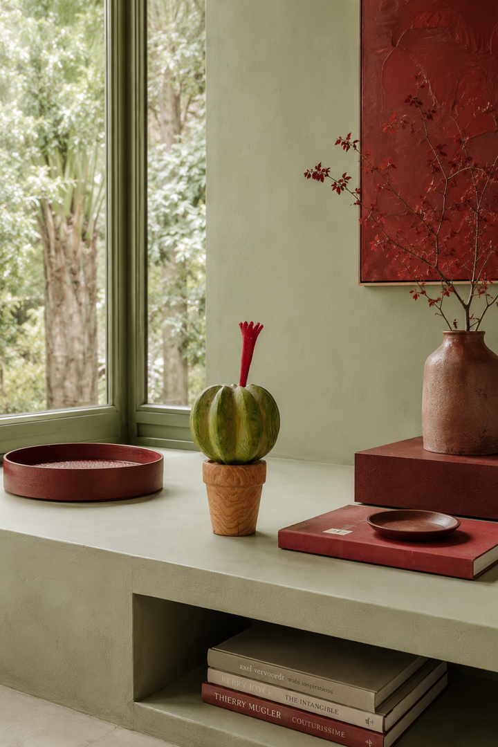 Playful wooden cactus – playful and decorative