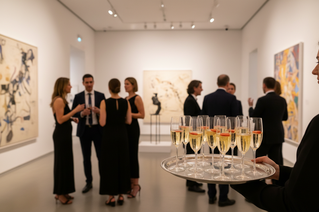Cava bij ontvangst