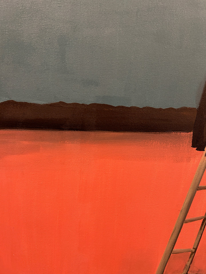 Schilderij "Schilder van Dromen" – 60 × 80 × 4 cm – Atelier S.