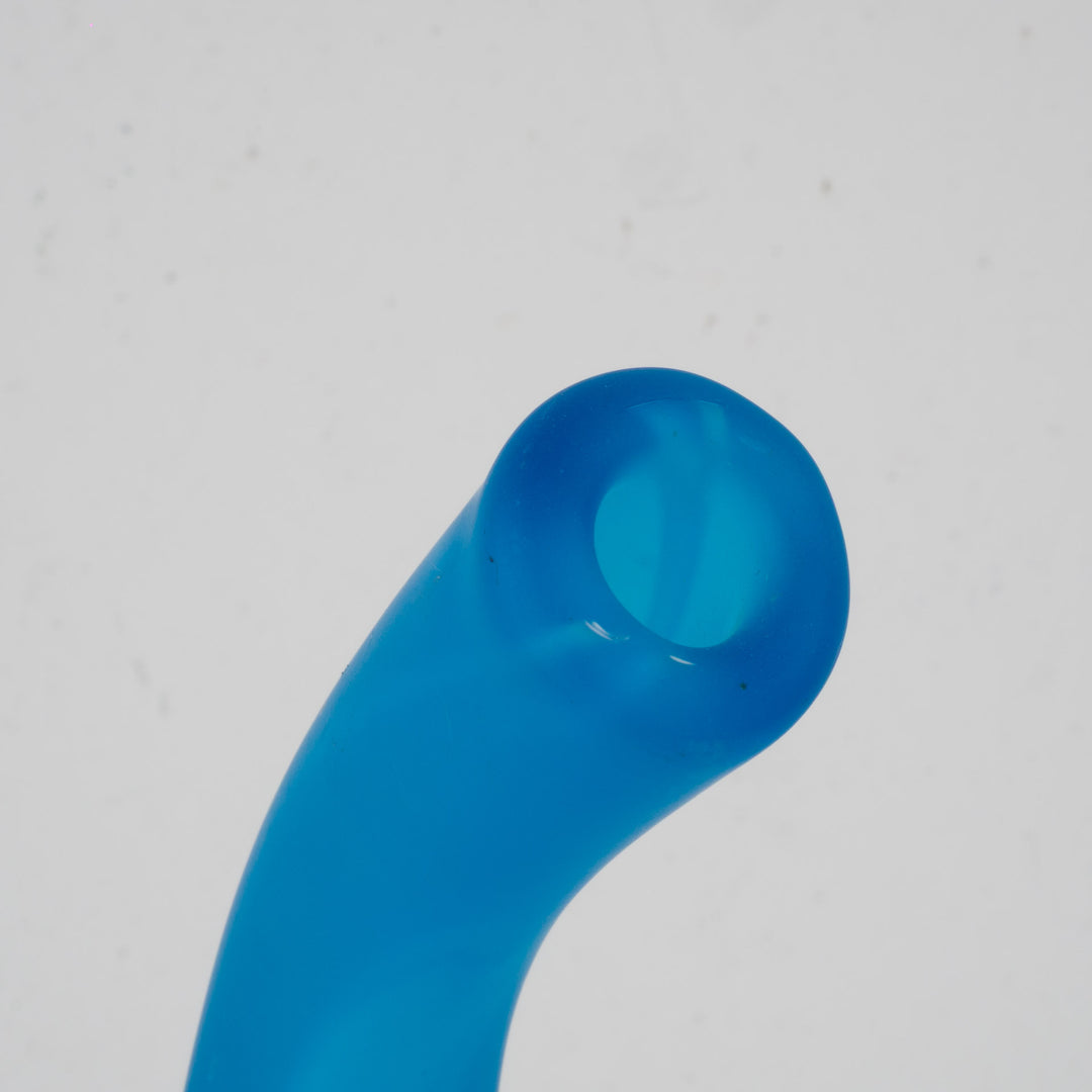 Mdina Glass – Sculpturale Blauwe Vaas