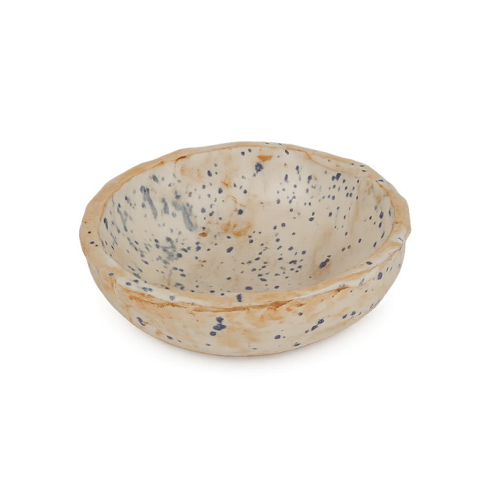 Handgemaakt keramisch potje – Jan Deceuninck / 16,5 × 16,5 × 5 cm