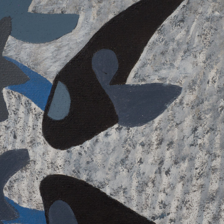 Schilderij 'Dialoog in vorm en kleur'