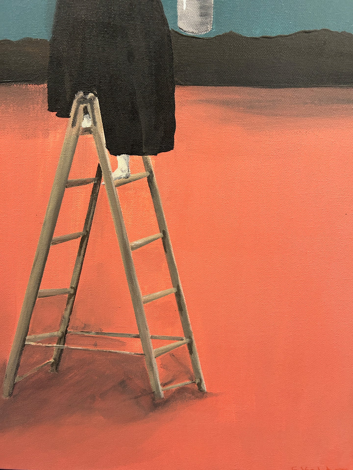 Schilderij "Schilder van Dromen" – 60 × 80 × 4 cm – Atelier S.