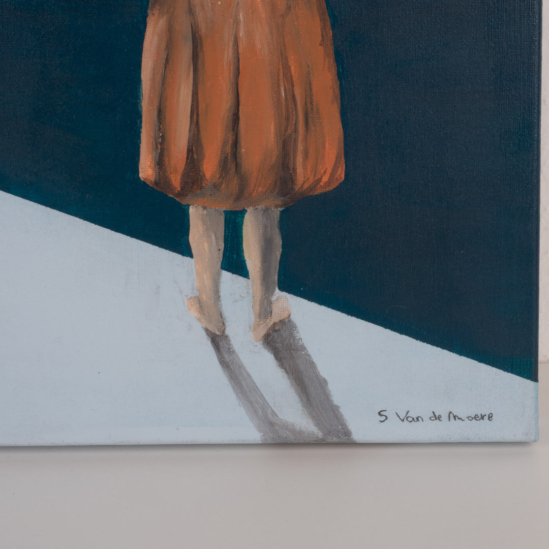 Schilderij Atelier S – 'Waar de Horizon Begint' - 50 x 50 x 3,5 cm