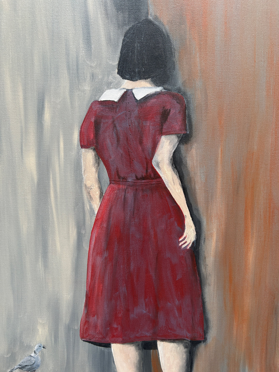 Schilderij "Silent Encounter" – 120 x 100 cm | Atelier S.