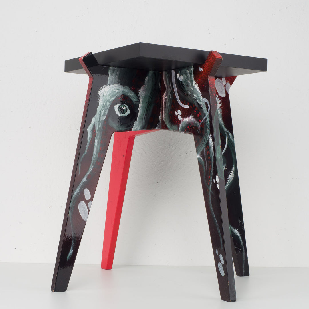 Nice design side table with painted base