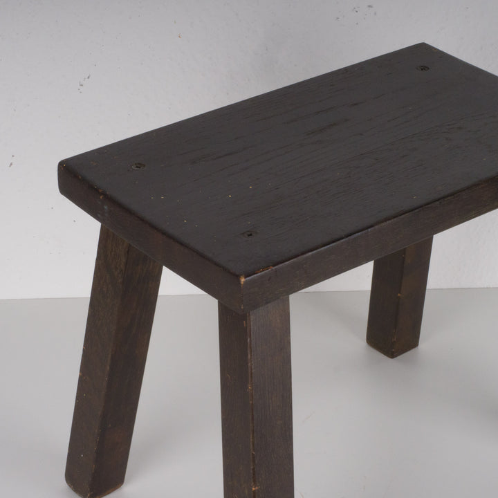 Wooden stool