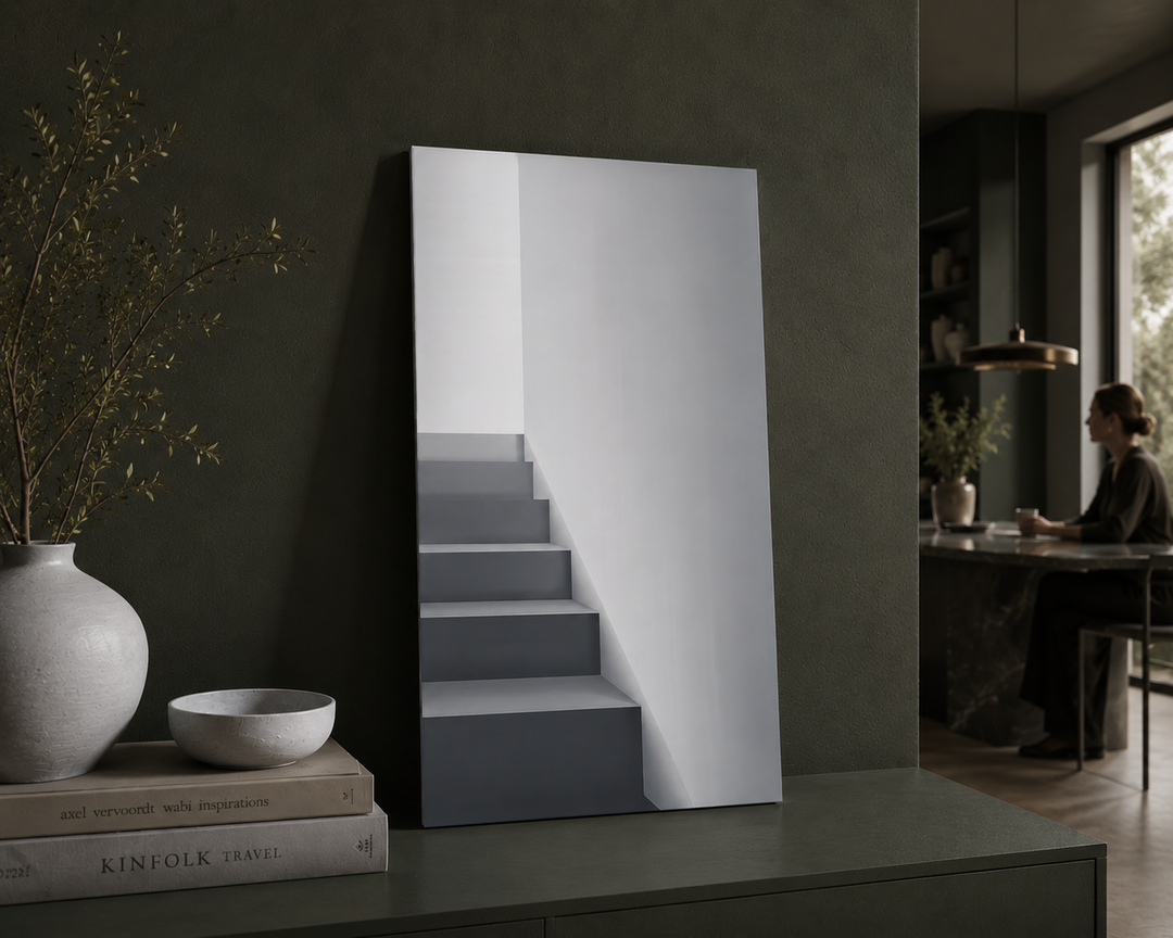 Schilderij “Architectural Silence nr 4.” | Monique Coppieters / 70,5x50,5cm