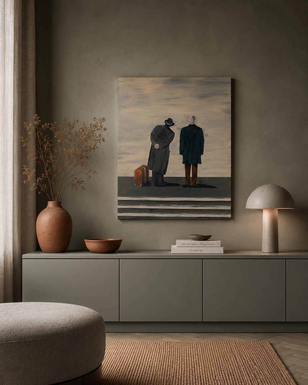 Atelier S – Vers la prochaine destination – 80 x 100 x 4 cm