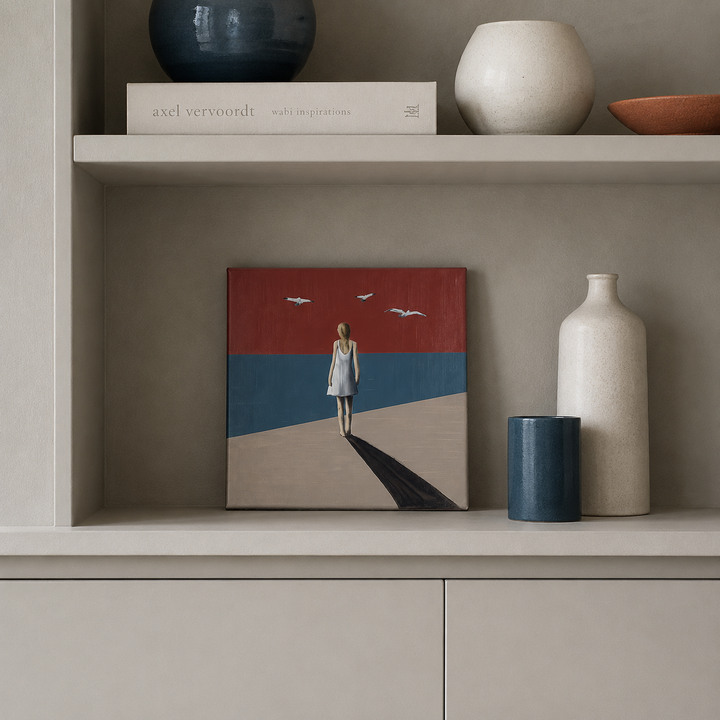Contemporary painting 'Quand la marée monte' – by Atelier S.