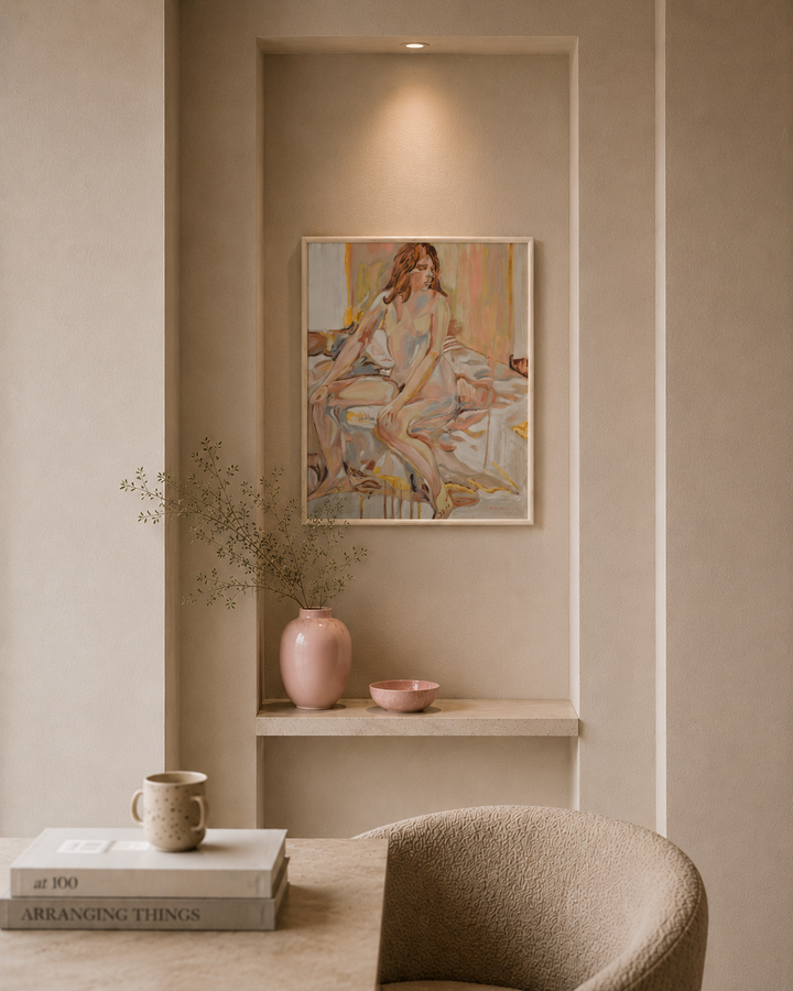 Painting "Naked Lady" – S. Matthijs, November 1996 