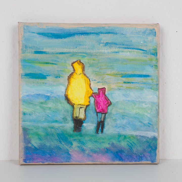 Schilderijtje Samen onderweg door JP Terryn