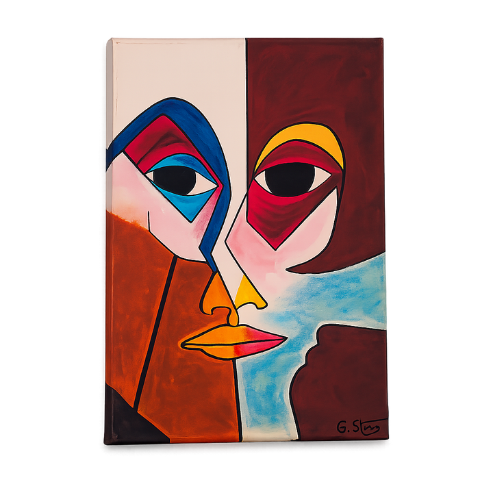 Schilderij Greta Steen – Untitled (2009)