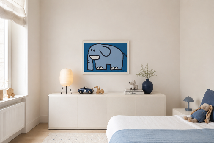 Oscar Casla – “Elefante” /  71,5 x 51,5 x 2 cm