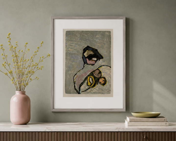 Beautiful modern lithograph by artist Pavel Roucka