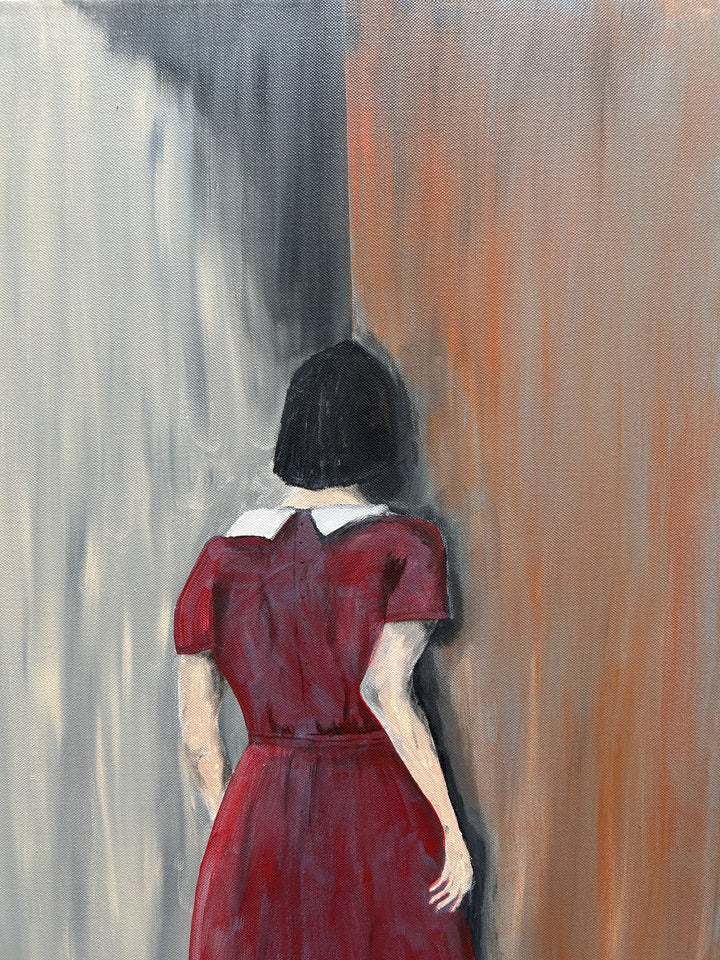 Schilderij "Silent Encounter" – 120 x 100 cm | Atelier S.